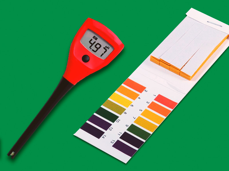 Электронный pH тестер и измерительные pH полоски Способы измерить pH у конопли